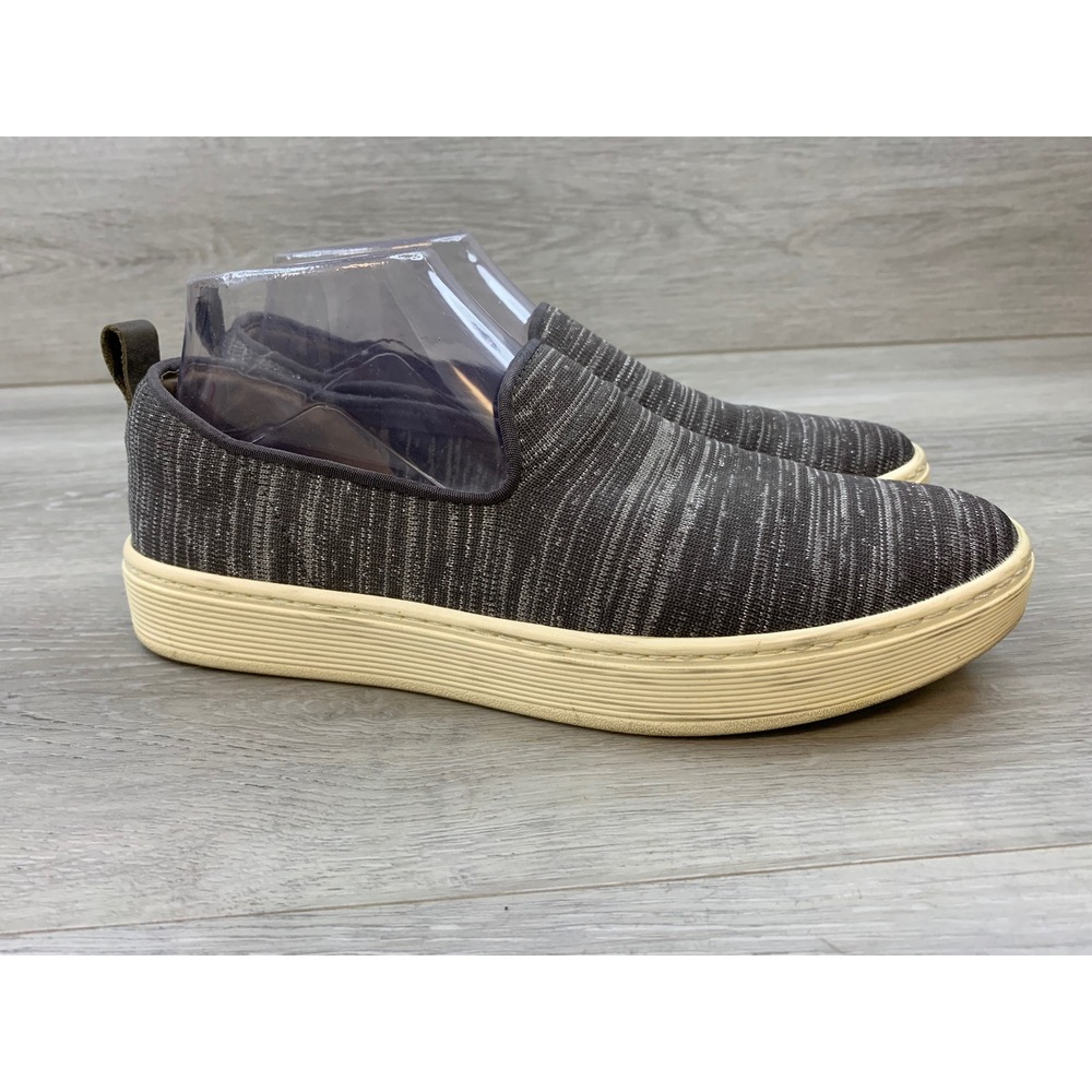 Sofft Somers Women's Charcoal Grey Space Dye Slip On Sneakers  8.5 Shoes